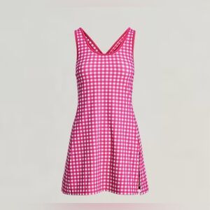 NWT $198 Ralph Lauren RLX Women's Gingham Golf/Tennis Dress - Sz Small